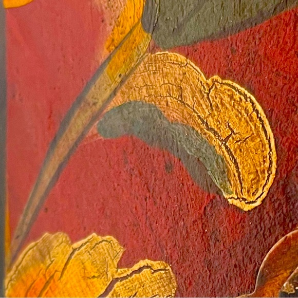 Hand Painted Antique Replica Wooden Box - Picture 6 of 7